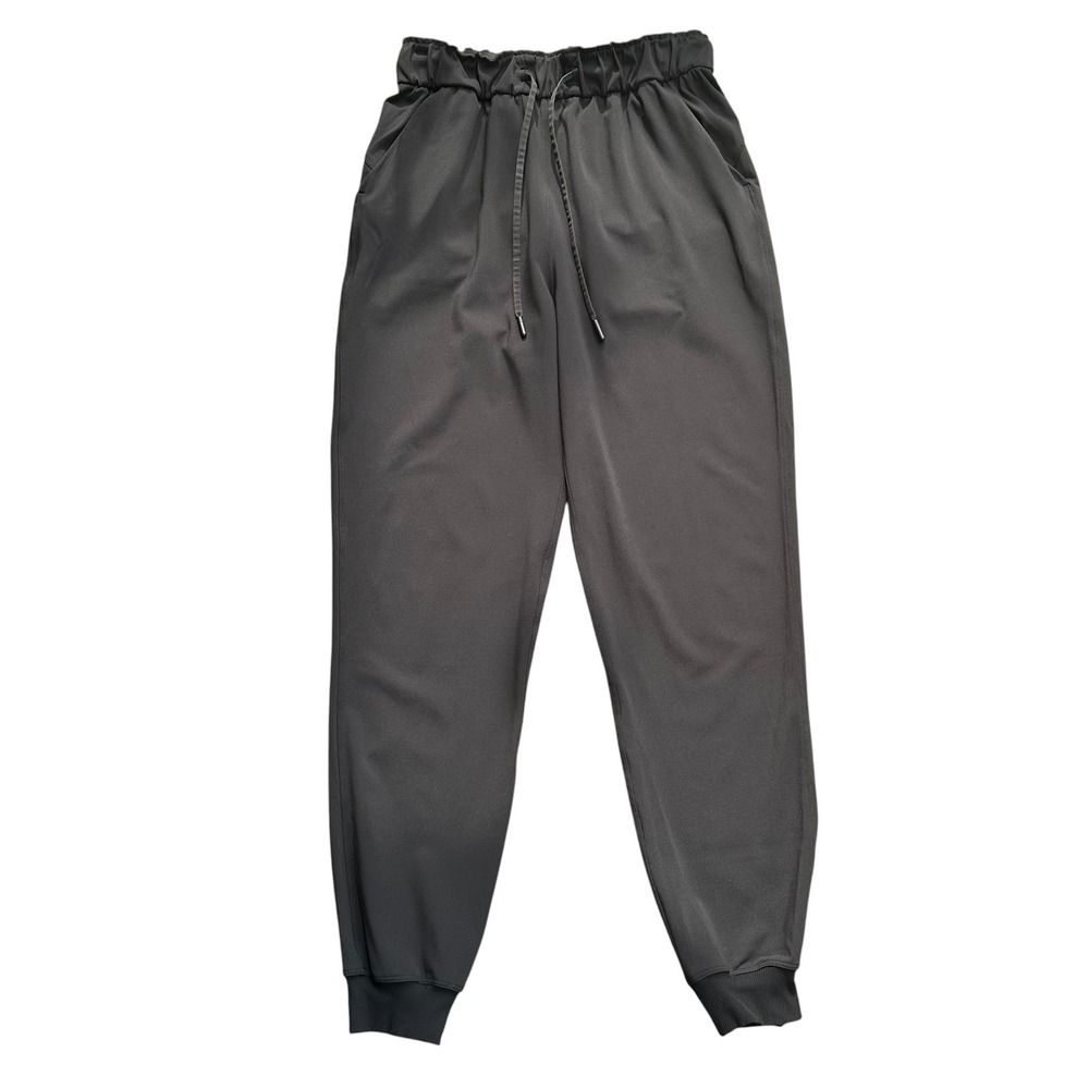 Lululemon Stretch High-Rise Keep Moving Jogger Black Size 6 Athleisure Pants - Picture 8 of 14